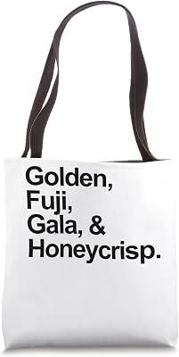 Golden Fuji Gala And Honeycrisp Apples Apple Picking Tote Bag
