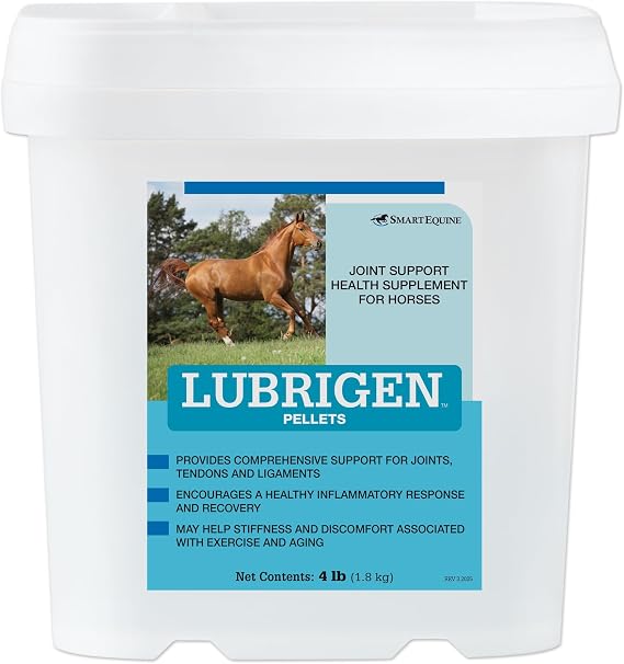 SmartEquine Lubrigen Pellets, 4 lb Bucket, 33 Servings
