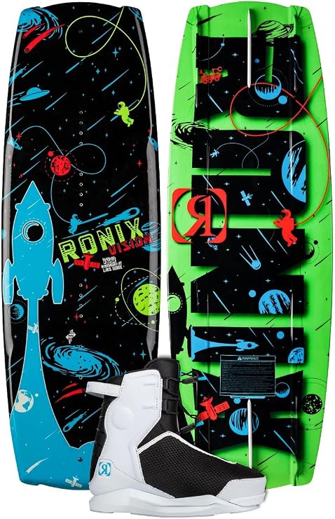 Ronix Wakeboard Package 120 - Vision Wakeboard w/Vision Pro Boot - 8-9