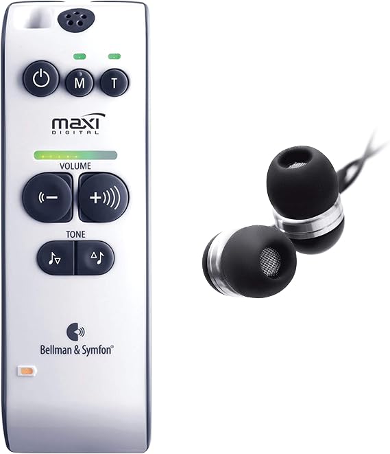 Bellman Audio Maxi Personal Amplifier with Dual Earphones