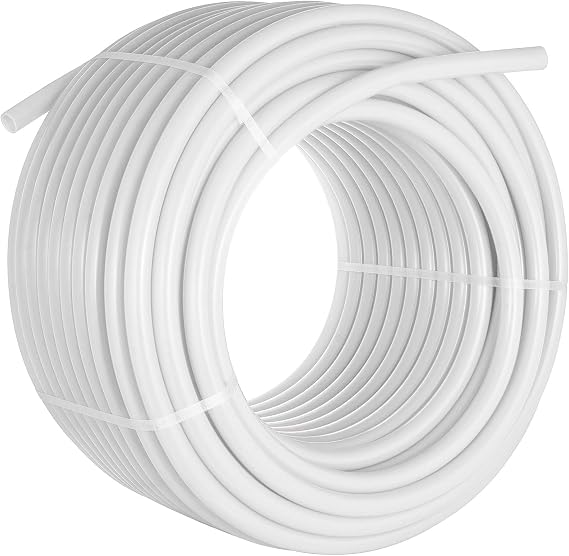 Happybuy Non-Barrier PEX Tubing 1 Inch X 300 Feet Tube Coil - EVOH PEX-B Pipe for Residential Commercial Radiant Floor Heating PEX Pipe
