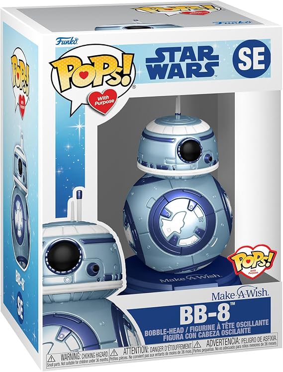Funko Pop! Star Wars: Make Awish - BB-8 (Metallic)