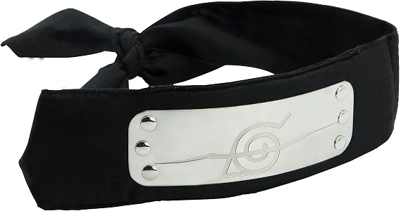 ABYSTYLE Naruto Shippuden Anti Leaf Village Headband One Size Cosplay Anime Manga Accessories Merch Gift