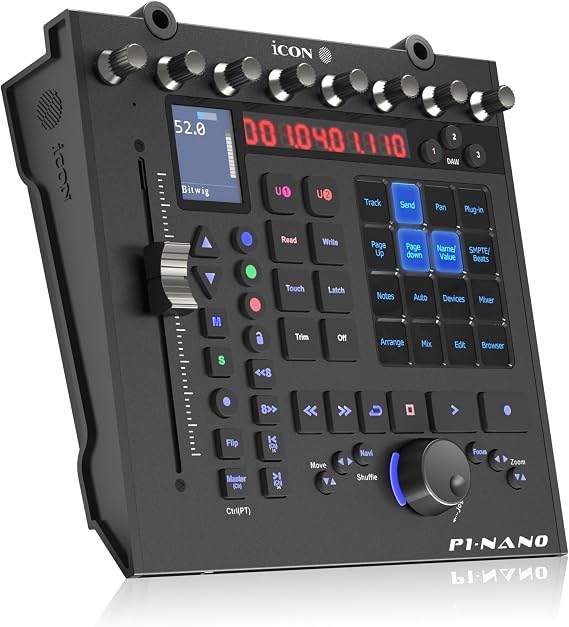 iCON Pro Audio P1 Nano Compact USB C-MIDI Control Surface