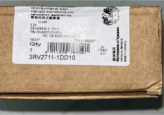 3RV2711-1DD10 3RV27111DD10 Sealed in Box