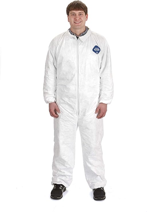 Little Giant Beekeeping Tyvek Coverall | Protective Farm and Bee Suit | Bee Coveralls for Beekeeping | Large