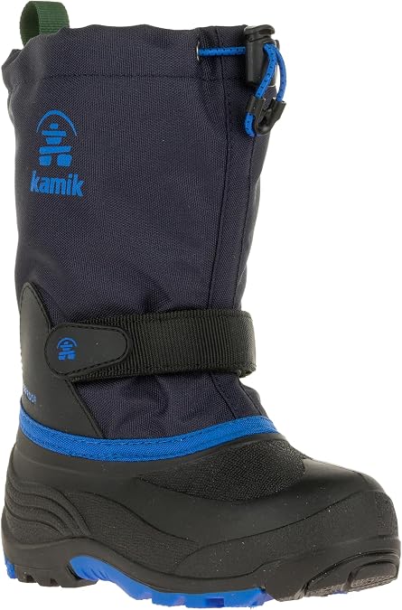 Kamik Boy's Waterbug 5 (Toddler/Little Kid/Big Kid) Navy/Blue 3 Little Kid M