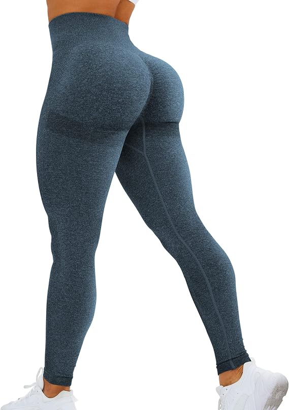 HIGORUN Tie Dye Workout Seamless Leggings for Women High Waist Gym Leggings Yoga Pants