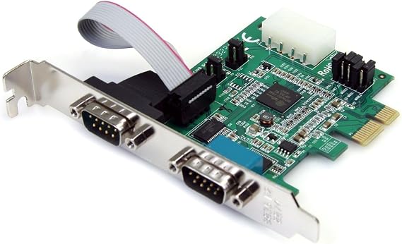RS232Cシリアル2ポート増設PCIeカード 16950 UART対応 PEX2S952