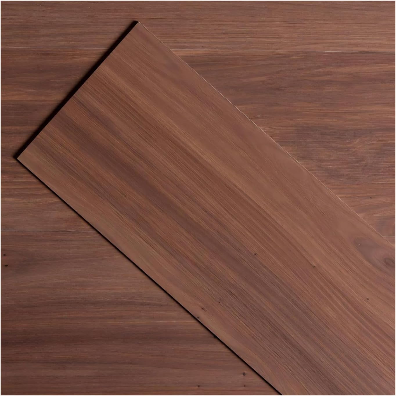 ATOPOSE Vinyl flooring-Lino Flooring With Sefl Adhesive Floor Planks for DIY Installation, 18 Wood Look Planks-Blushed Walnut- 2.51 m²,Waterproof and Easy Cut for Bedroom Living Room Hallway Kitchen