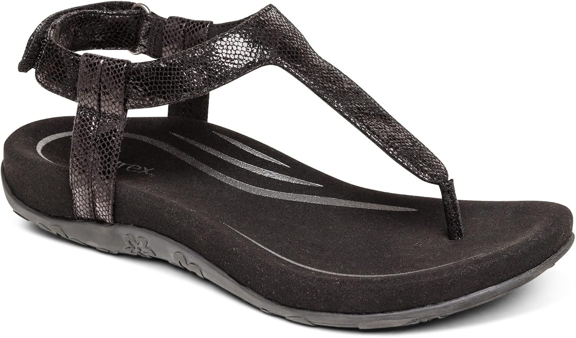 Aetrex Jane Casual Orthopedic Thong Sandals for Women