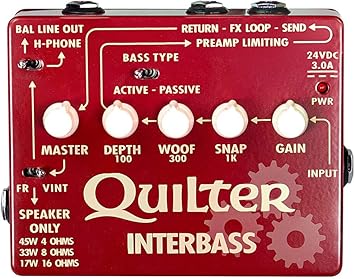 Quilter Labs Interbass 45-watt Bass Head