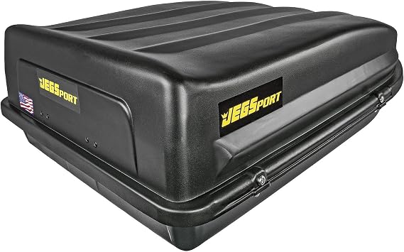 18 cu. ft. Rooftop Cargo Carrier, Weatherproof Lockable, 110 lb. Capacity