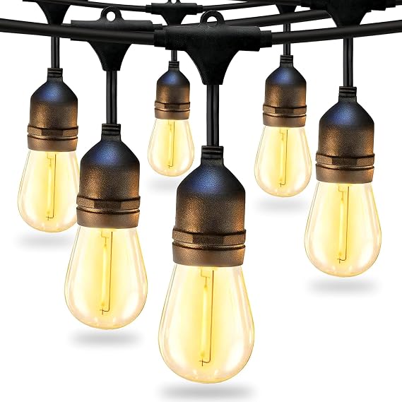 String Lights, 16.4 ft 5 m, Outdoor, 8 LED Bulbs, Rainproof, E26 Bulbs, Christmas, Weddings, Parties, Outdoor Lighting, Garden Decoration, Halloween, Connectable, PSE Certified, Extension Cord, Connection Socket, Illumination Light, Rainproof Cover, AC Plug 8 16.4 ft 5 m Bulbs Included