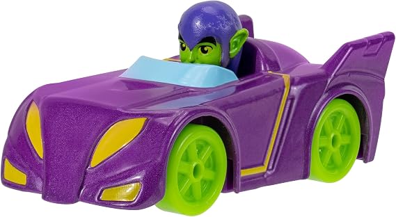 Spidey and his Amazing Friends Amazing Metals Race Car 1:64 Scale (Green Goblin)