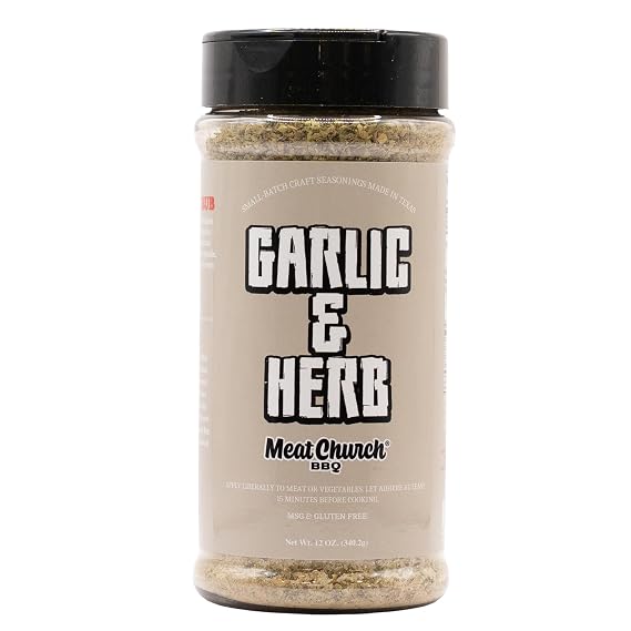 Meat Church Garlic & Herb Seasoning 12OZ
