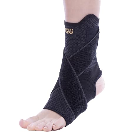 Copper Fit Health Adjustable Ankle Sleeve, Small/Medium