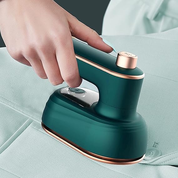 Mini Portable Steam Iron with Wire Handheld Household Garment Steam for Clothes,180 Folding Ironing Machine Dry & Wet Iron 30S Fast Heating Small Electric Iron,Wrinkle Remover for Home & Travel