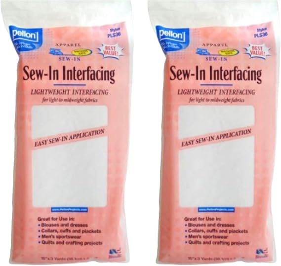 Pellon Lightweight Sew-in Interfacing (2)
