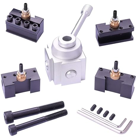 120034 Mini Lathe Quick Change Tool Post,Lathe Tool Holder,Axa Tool Holder