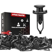 OTUAYAUTO 50PCS Fender Flare Clips - Molding Retainer Clips Replacement for Toyota 4Runner, FJ Cruiser, Highlander, RAV4, Tacoma - Push Door Trim Fastener - Replace OEM: 75495-35010 75397-35010