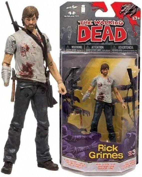 The Walking Dead McFarlane Toys Comic Series 3 Rick Grimes Figure