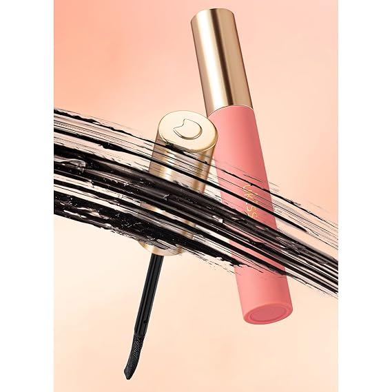 1 PC Ukiss Mascara Primer Long Lasting Curling Lengthening Fix Mascara, Smudge Proof Water Proof Mascara Base Holds All Day Long (01# Black, 5g)