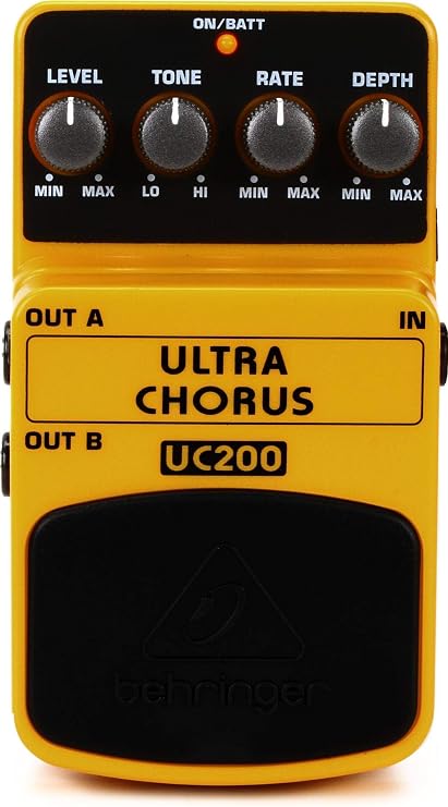 Behringer Ultra Chorus Uc200 Ultimate Stereo Chorus Effects Pedal