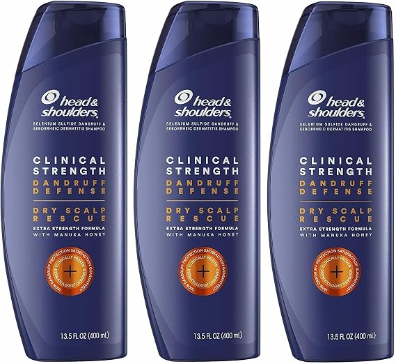 Head & Shoulders Şampuan Klinik Güç 420 ml (3'lü Paket)