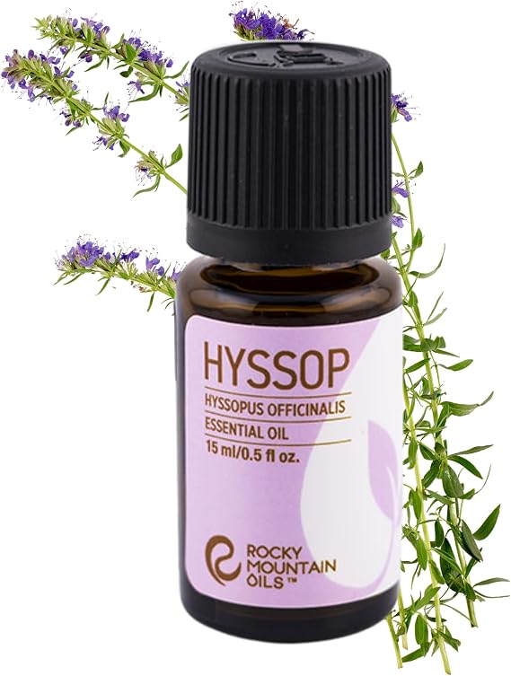 Rocky Mountain Oils - Hyssop-15ml | 100% Pure & Natural Essential Oils