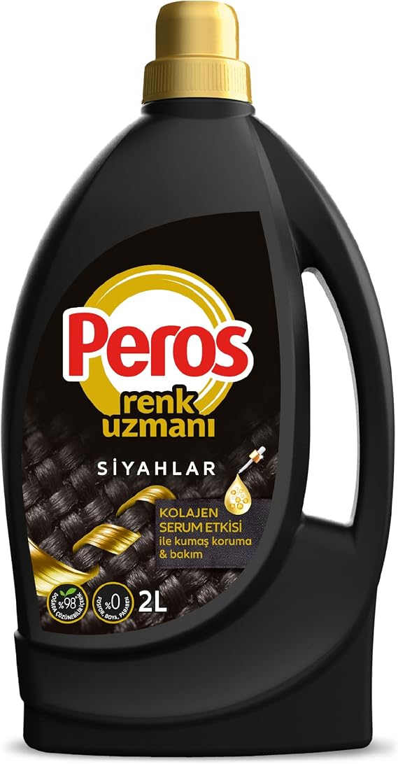 Peros Renk Uzmanı Siyahlılar Sıvı Bakım Deterajını 2000 ml