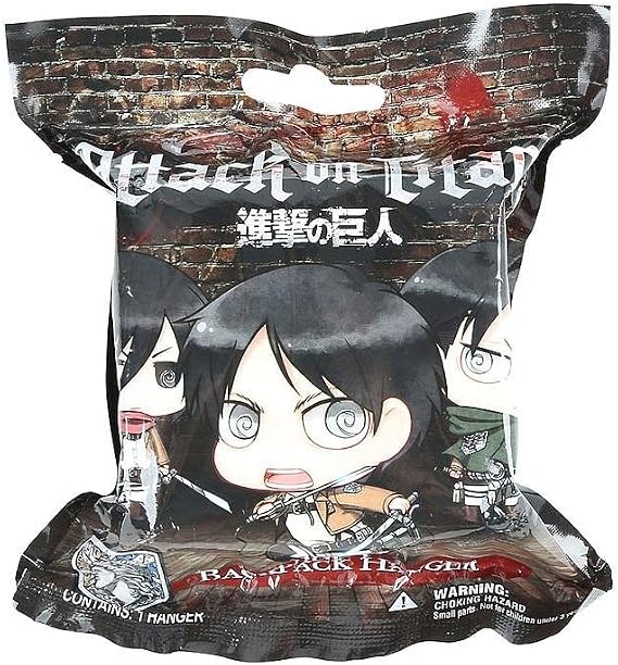 Attack On Titan Blind Bag | Collectible Figures from The Hit Anime Attack On Titan | Single Surprise Blind Bag