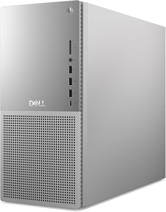 Dell Tower Plus EBT2250 Desktop 2026 Ai Computer - Intel Core Ultra 7 265 20-Core Processor up to 5.3 GHz, 32GB DDR5 RAM, 1TB NVMe SSD + 1TB HDD, Intel UHD Graphics, Windows 11 Pro, Platinum