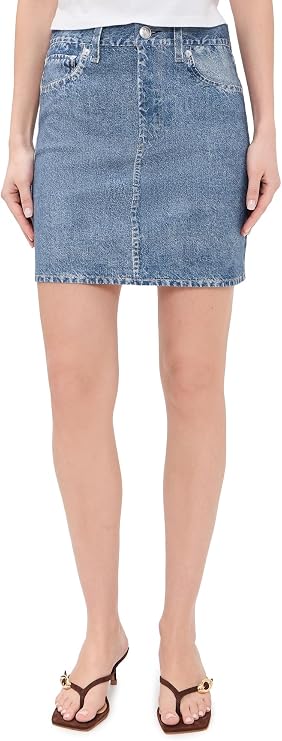 rag & bone Women's Rb Miramar Ponte Mini Skirt