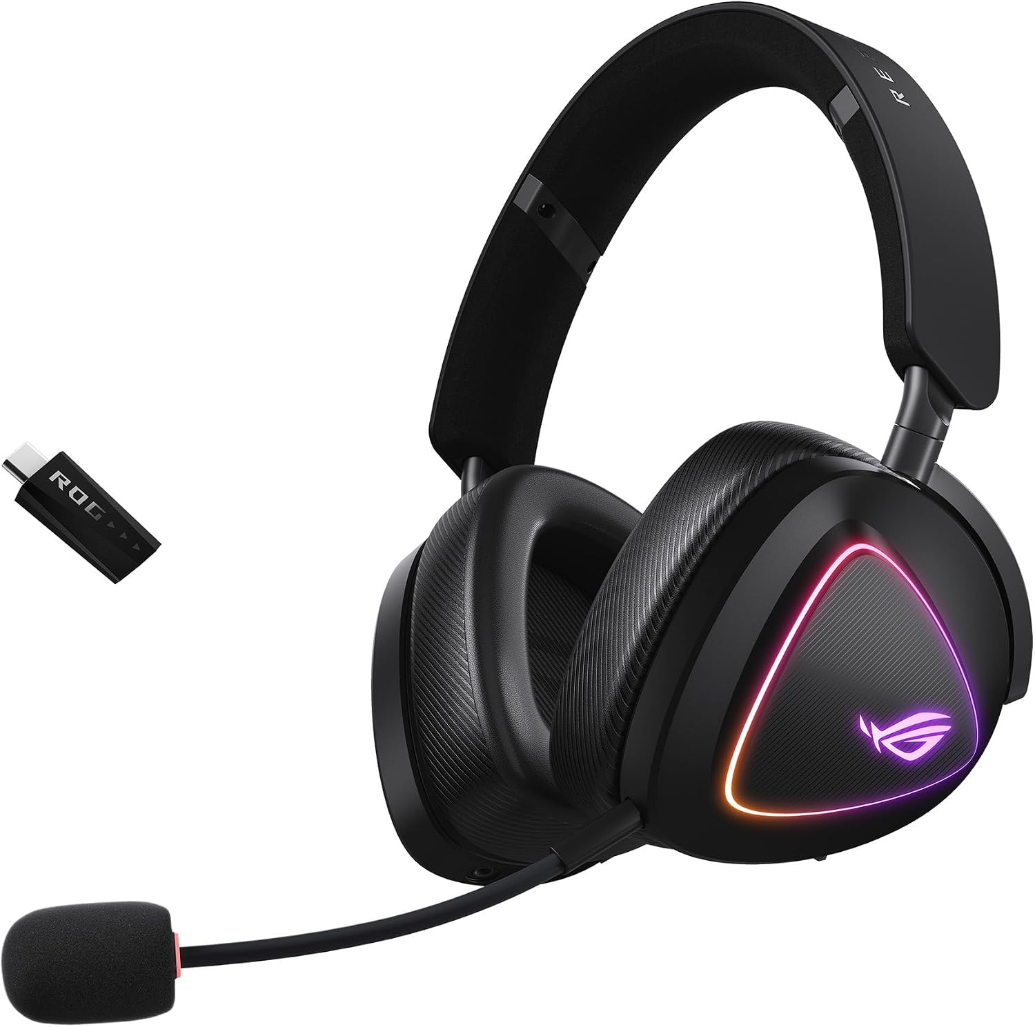 ASUS ROG DELTA II Gaming Headset with Up to 110 Hours of Battery Life, Lightweight 318g Japanese Authorized Retailer Product