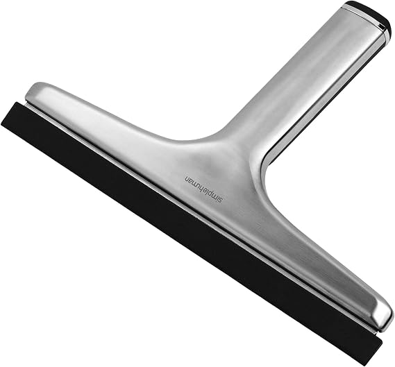 simplehuman Bathroom Shower Squeegee, Stainless Steel