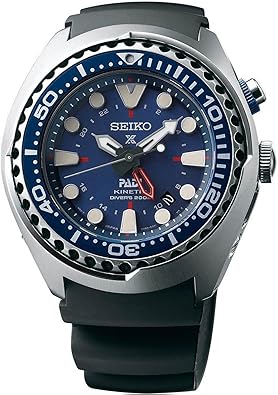 Seiko Prospex Special Edition Padi Kinetic GMT Diver Mens Watch SUN065P9