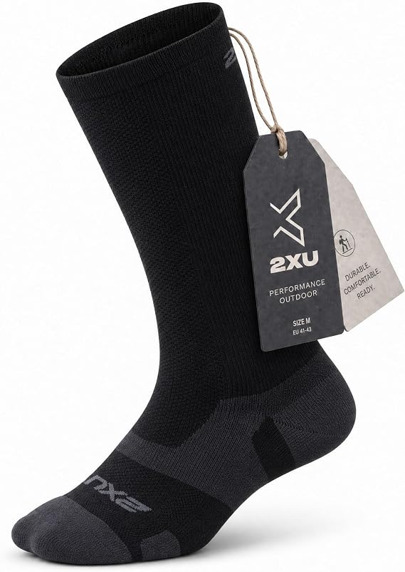 2XU unisex-adult Vectr Full Length Sock