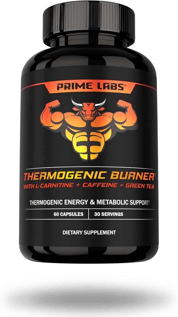 Prime Labs Thermogenic Fat Burner for Men, Weight Loss Supplement