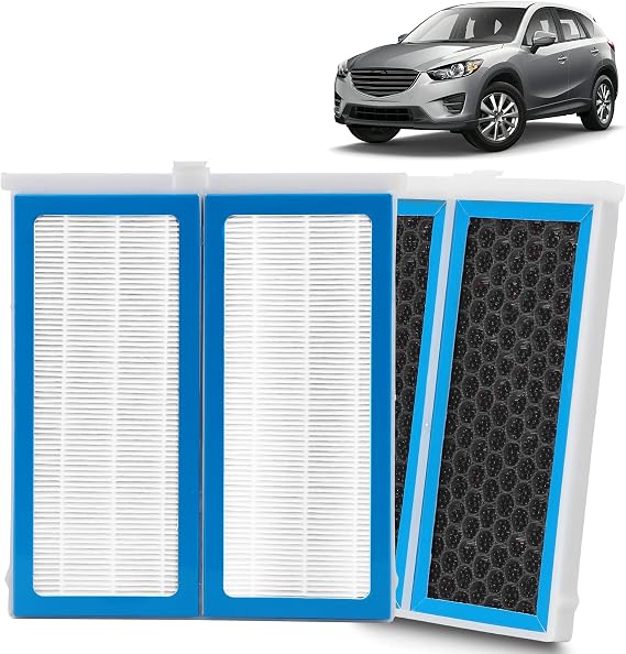 CF11811 Cabin Air Filter Compatible with Mazda 3 (14-18), 6 (2014-2021), CX-5 (2013-2025) Replaces #KD4561J6X, KR1161J6X, MP111KD45 OEM Replacement AC Filter with Carbon for Car Air Conditioner