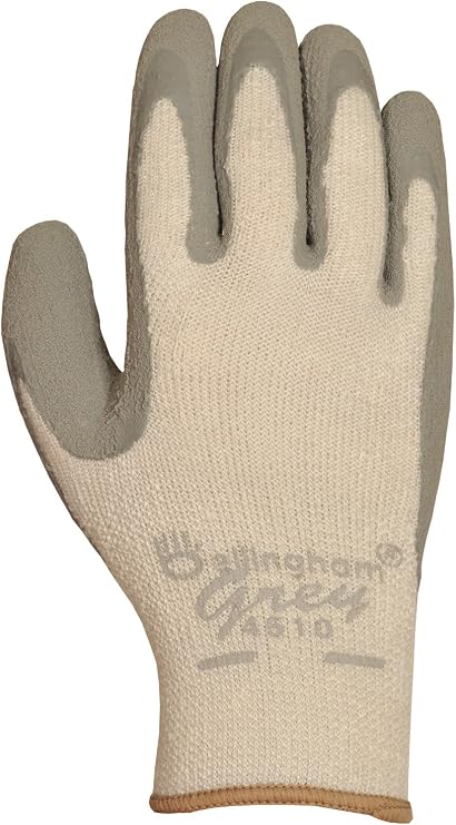 Bellingham C4510S Gloves 4510S Grey Premium Looped-Terry Acrylic Knit Insulated Work, Small
