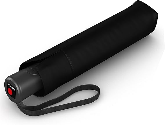 Knirps A.200 Medium Duomatic Windproof Umbrella for Adults Automatic Open Close 38.5" Canopy, Travel Case Included