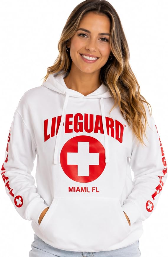 LIFEGUARD Official Ladies Miami Beach FL Hoodie