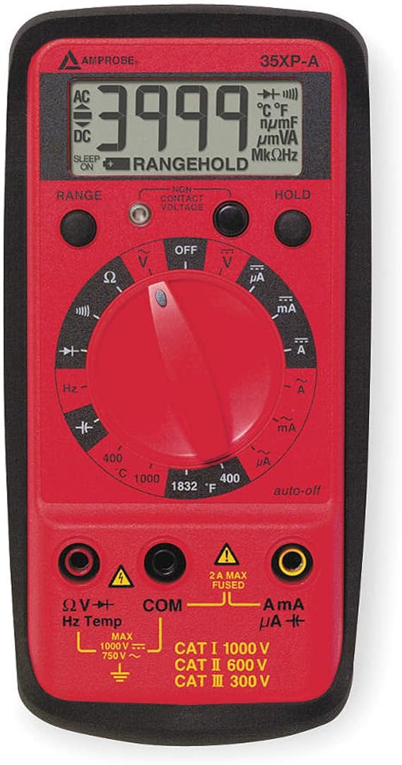 Amprobe 35XP Compact DMM with NCV detection, temperature, frequency and capacitance