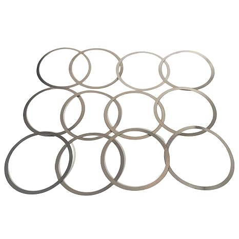 Barrel Shim Nuts Free Float Spacers Adjustment .001 .002 .004 Thick (12 Pieces)