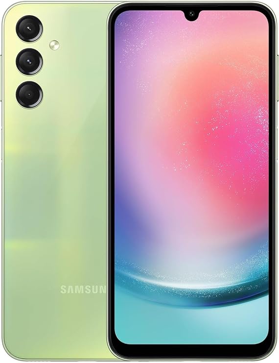 Samsung Galaxy A24 Akıllı Cep Telefonu 6 GB RAM, 128 GB Depolama, Açık Yeşil (Samsung Türkiye Garantili)