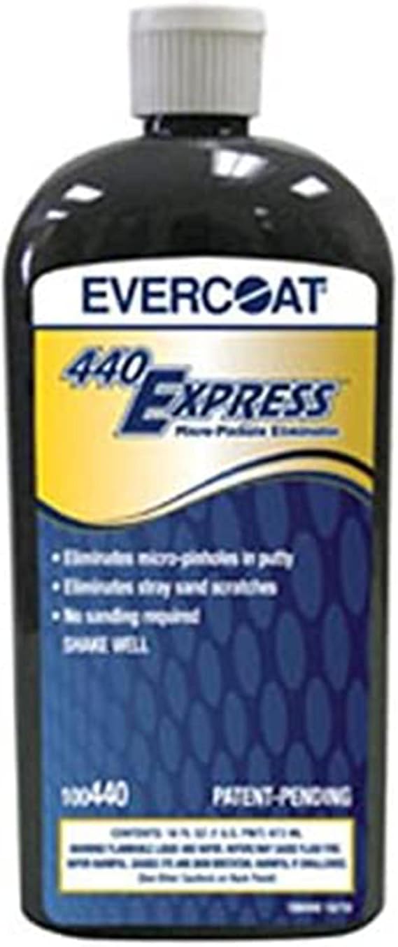 Evercoat 440Express Micro-Pinhole Eliminator for Cured Primer Surfaces, Fillers & Putties - 16 Fl Oz