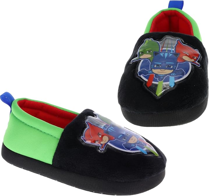 PJ Masks Toddler Boys Slippers,Slip-On Slipper