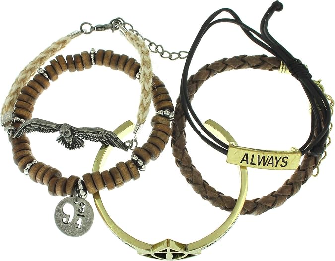 Harry Potter 5 Piece Arm Party Bracelet Set