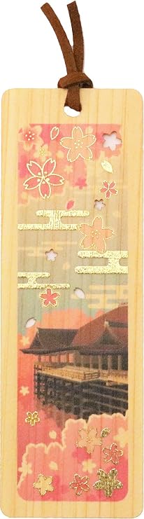 Matsumi Crafts, Wooden Bookmark, Kiyomizuji
